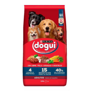 Dogui Perro Adulto - Carne, Pollo, Cereales y Vegetales x 21 kg