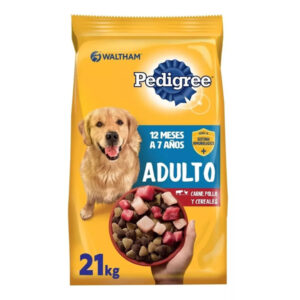 Pedigree Perro Adulto Carne Pollo y Cereales x 21 kg